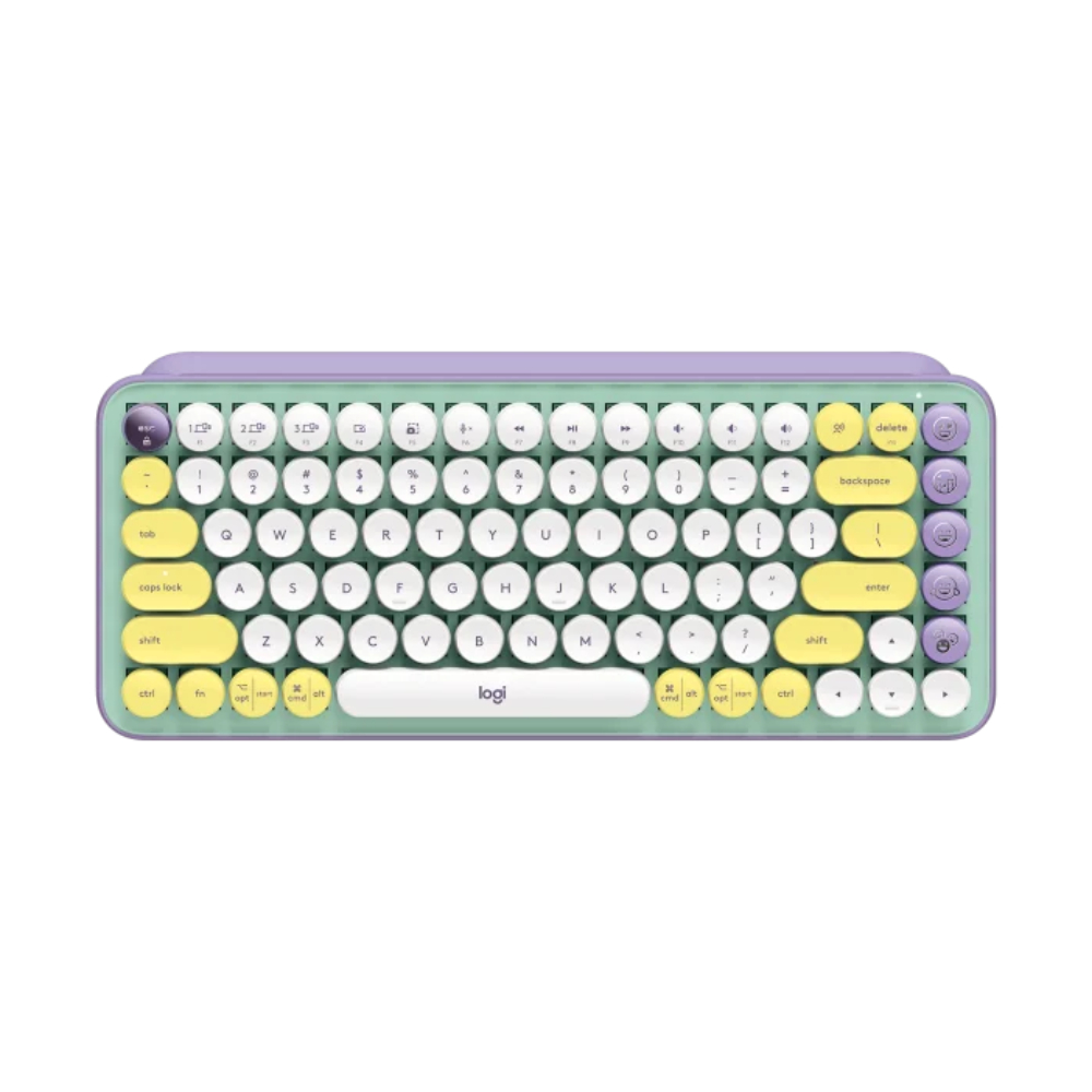 TECLADO LOGITECH 920-010714 POP M LILA C/VERDE REF.RT070817