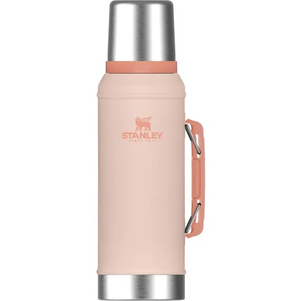 TERMO STANLEY CLASSIC 940ML TAPON DE PRECISION 360° ROSA