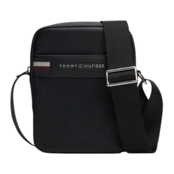 BOLSO TOMMY HILFIGER MINI REPORTER BLACK OS AM0AM12724-BDS
