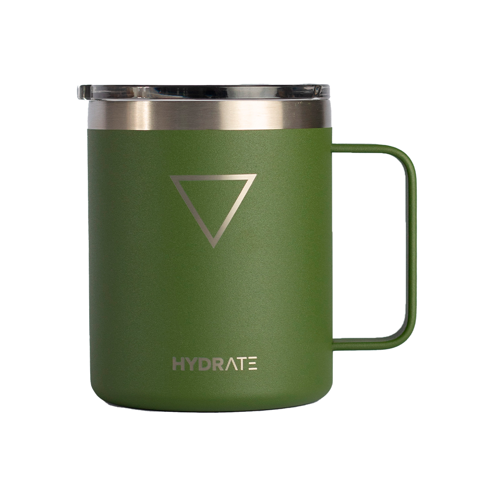 TAZA TÉRMICA HYDRATE 355ML VERDE MILITAR